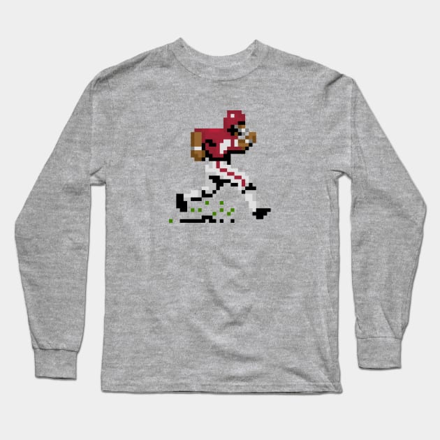 16-Bit Football - Alabama Long Sleeve T-Shirt by The Pixel League